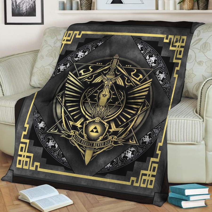 The Legend Of Zelda New 3D Throw Blanket