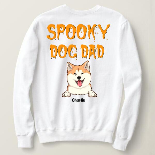 Personalized Dog Sweatshirt For Men – Halloween Gift Ideas – Up To 6 Dogs