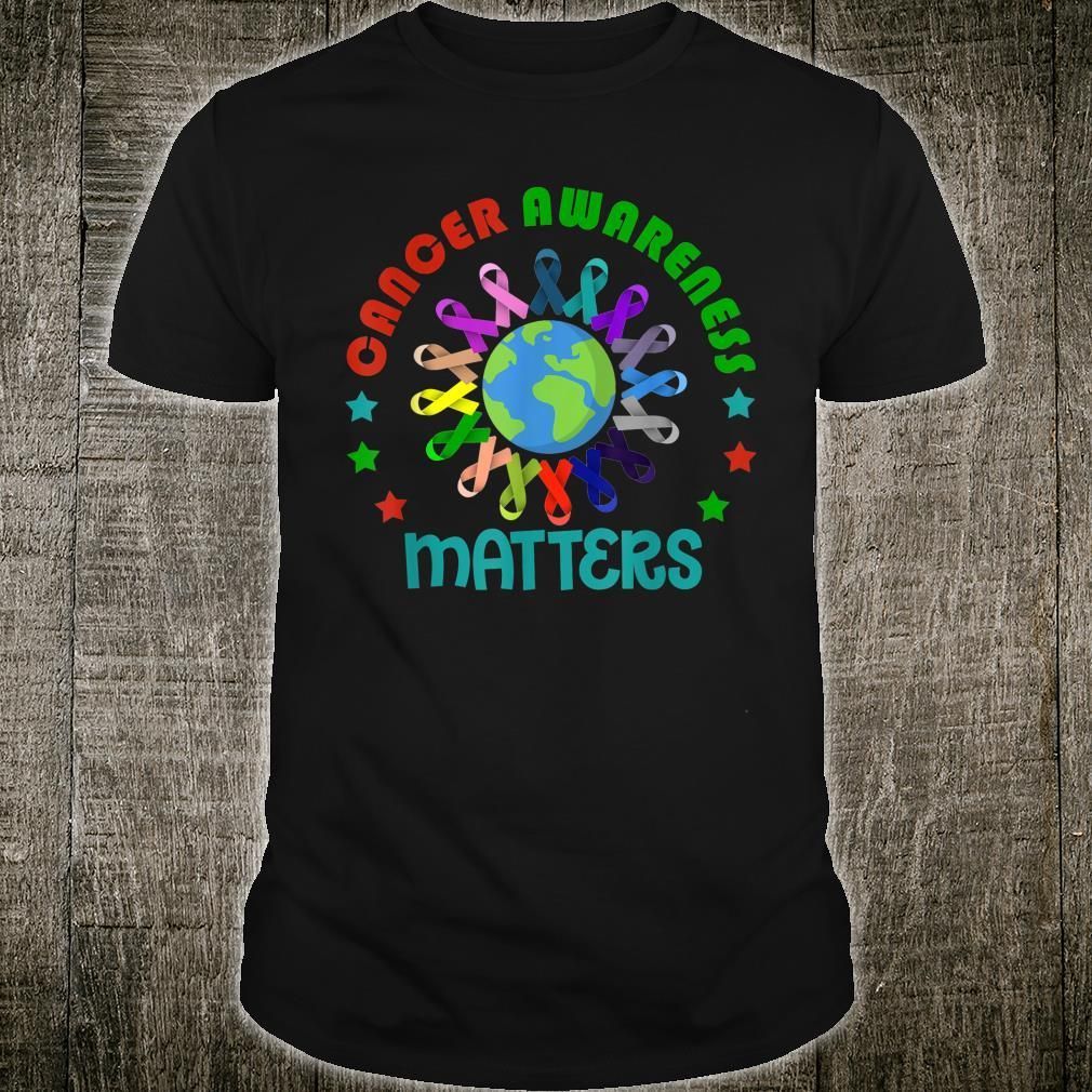 Cancer Awareness Matters Ribbon Shirt Gift Trending Design Shirt