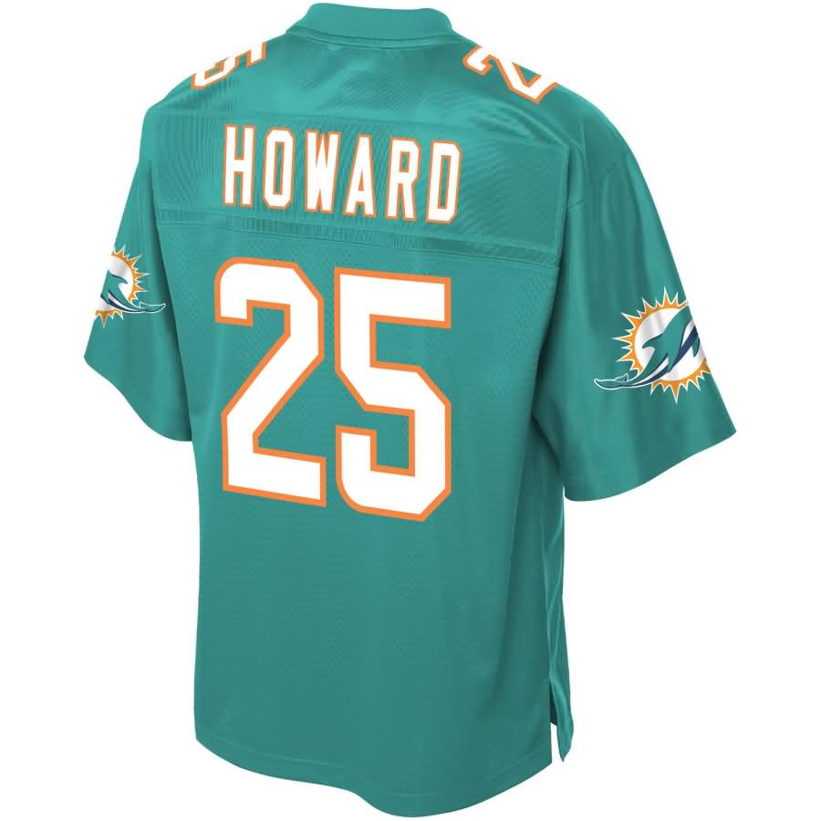 Xavien Howard Miami Dolphins NFL Pro Line Team Player Jersey – Aqua