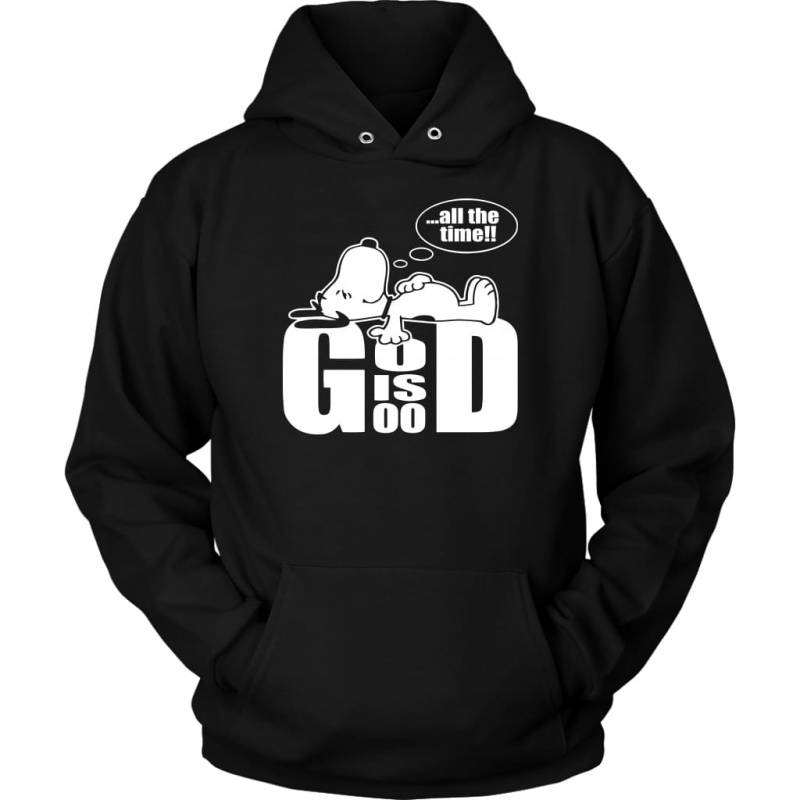 God is good all the time christian hoodie