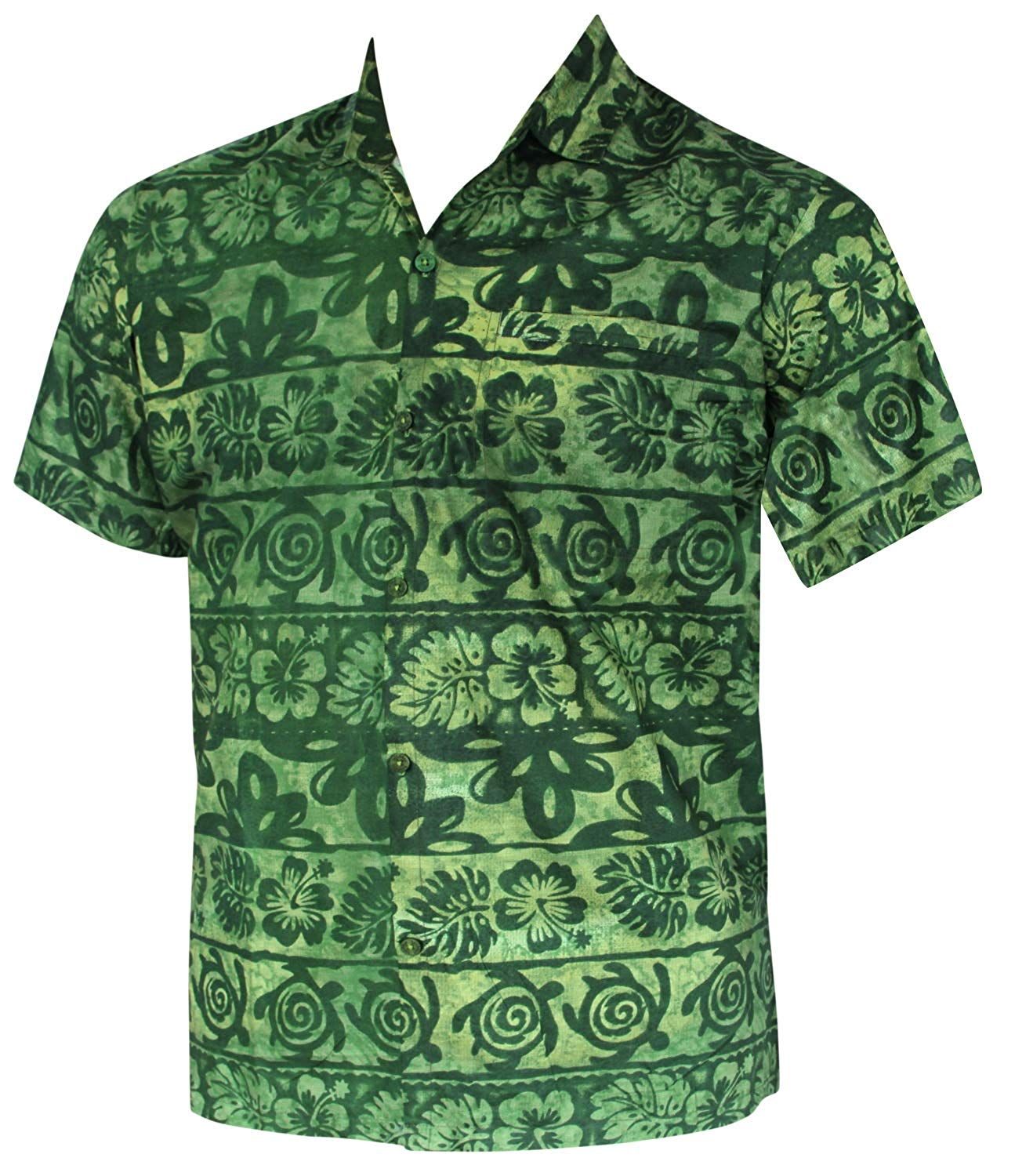 Floral Green Awesome Design Hawaii Shirt Ha90891