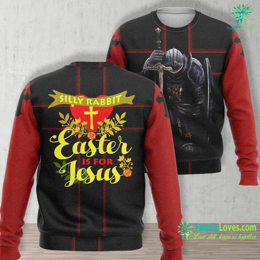 Jesus Prince Of Peace Silly Rabbit Easter Is For Jesus Christian Easter Apparel Jesus Unisex Long Sleeve Sweatshirt All Over Print