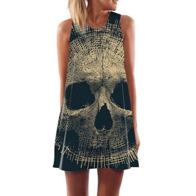 Skull – Candy Skull Dress Women 3D Print