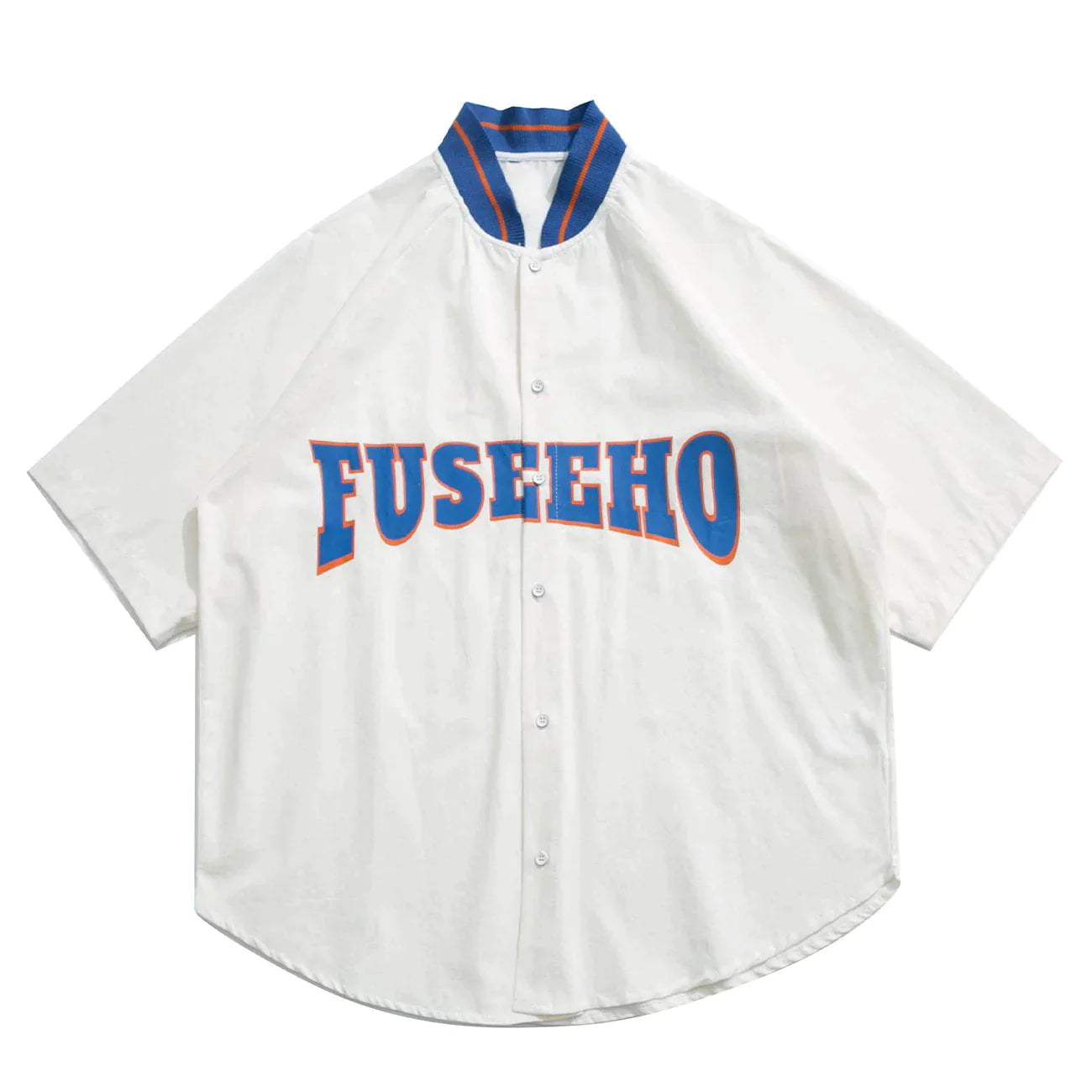 Talishko™ – Letter “Fuseeho” Graphic Short Sleeve Shirts