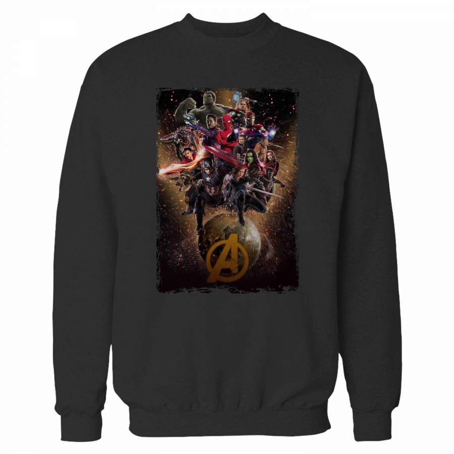 Avengers Infinity War Poster Power Sweatshirt