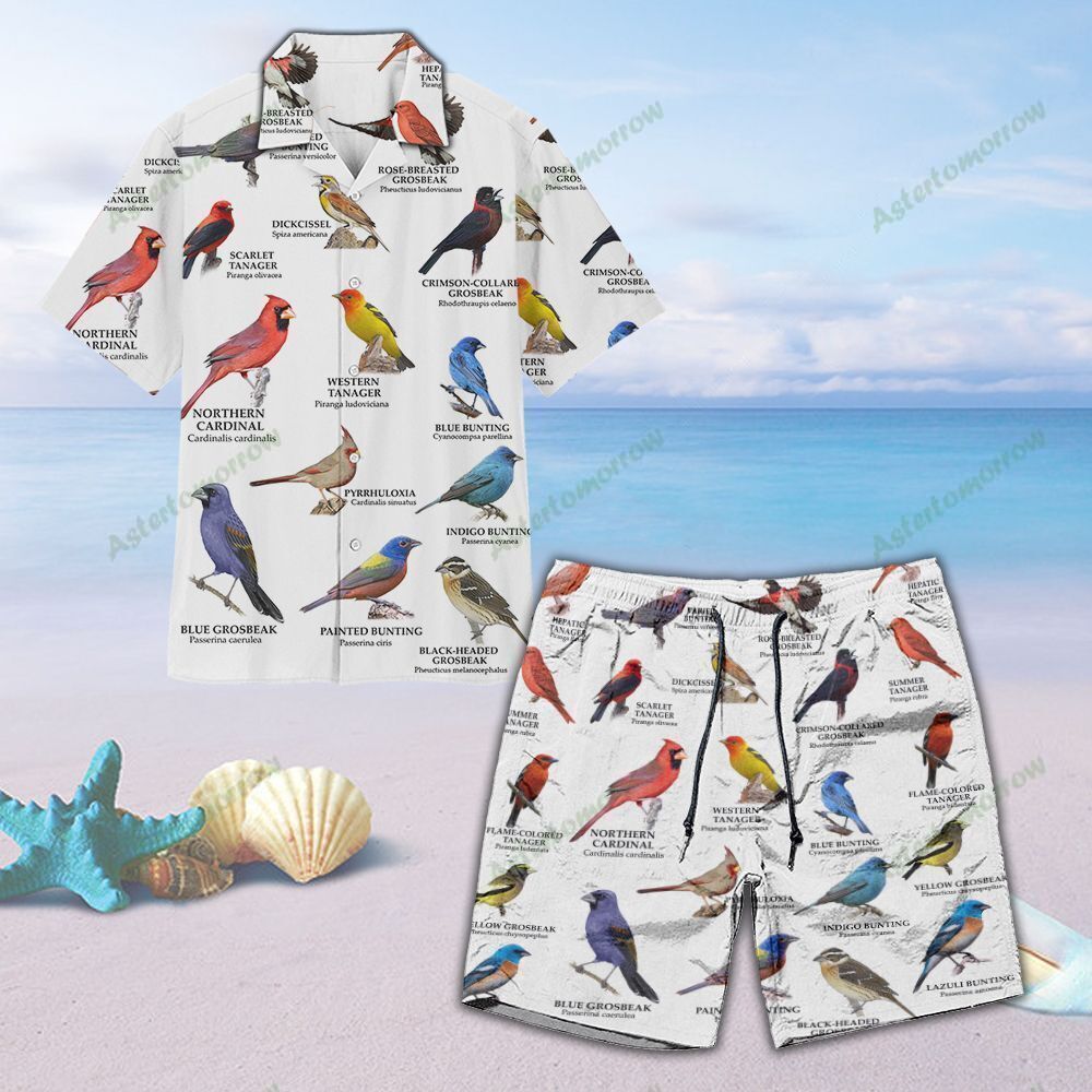 Us Cardinals And Allies Birdwatching Unisex Hawaiian Shirt Beach Birds Hawaiian Ha80434