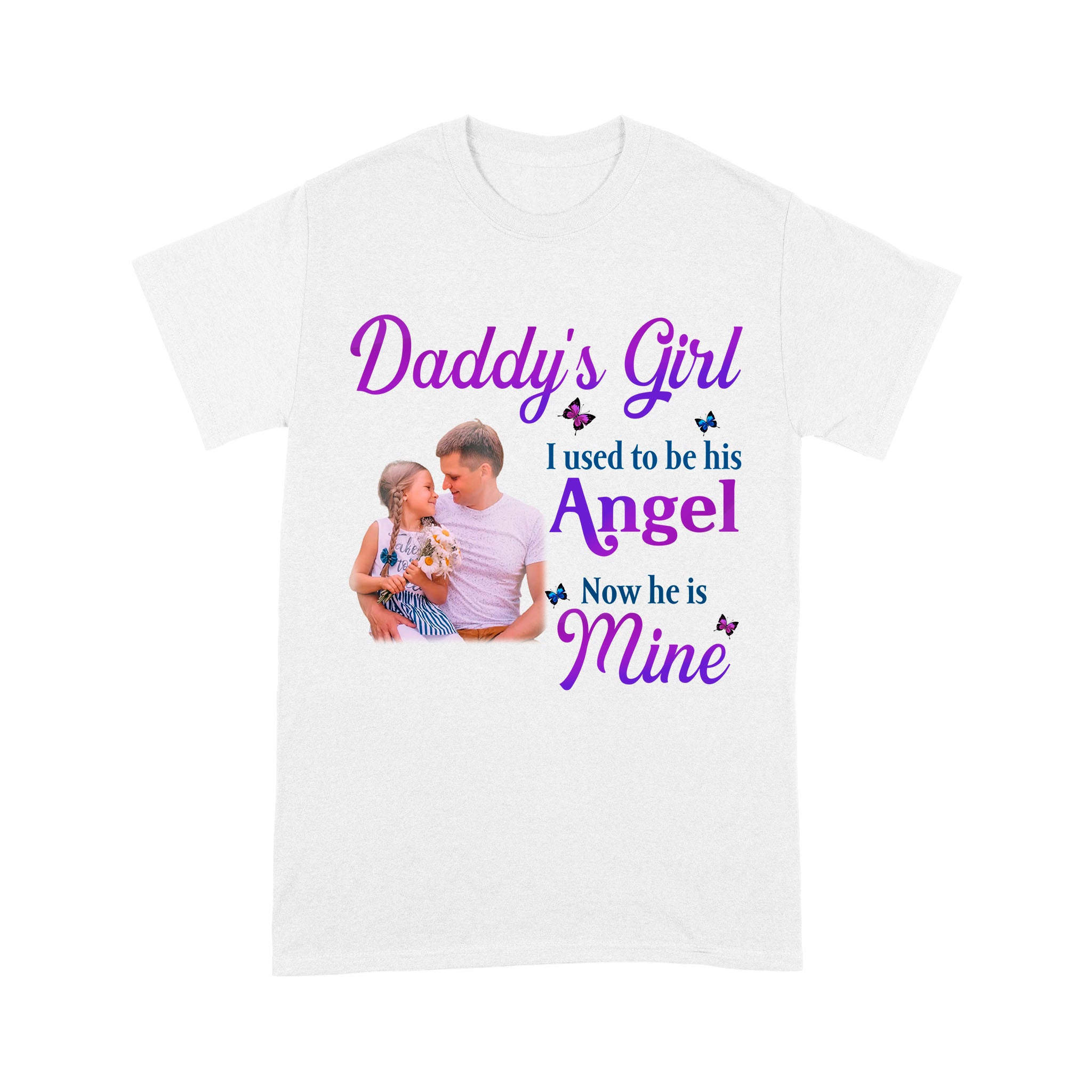 Personalized Memorial T-Shirt| Dad Remembrance| Daddy’S Girl| In Loving Memory| Memorial Gifts For Loss Of Father| Nts140