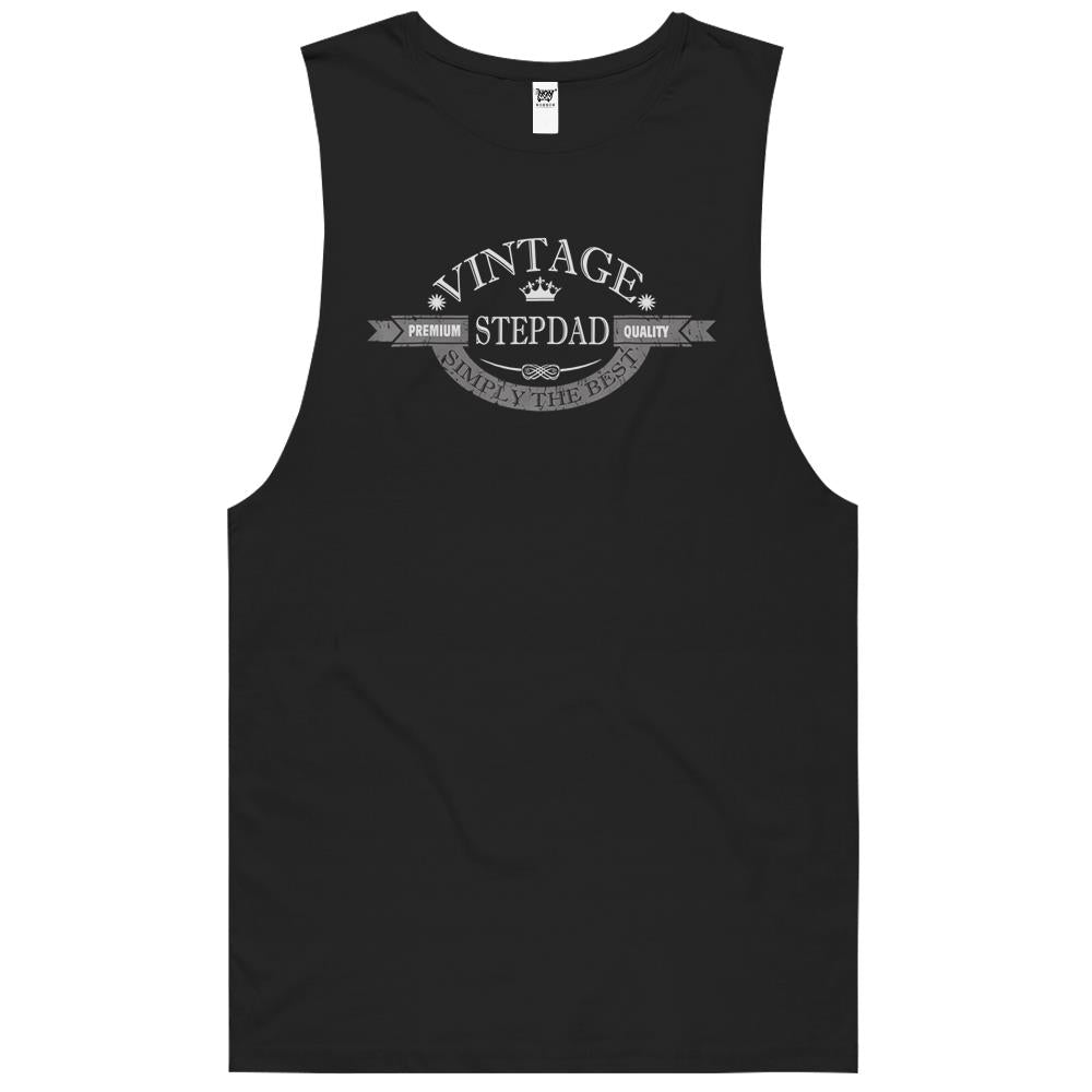 Best Step Dad Gifts Vintage Step Dad Tee Shirt Tank Top