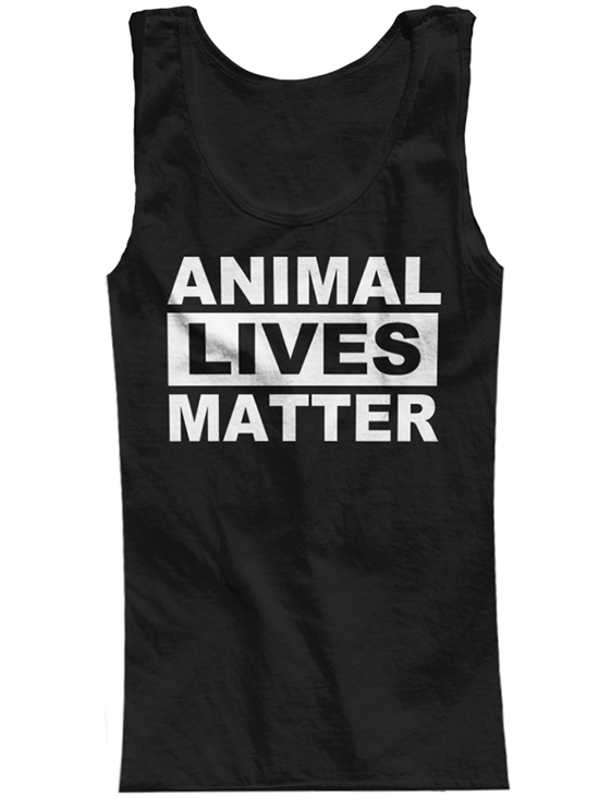 Women’S Animal Lives Matter Tank By The T-Shirt Whore