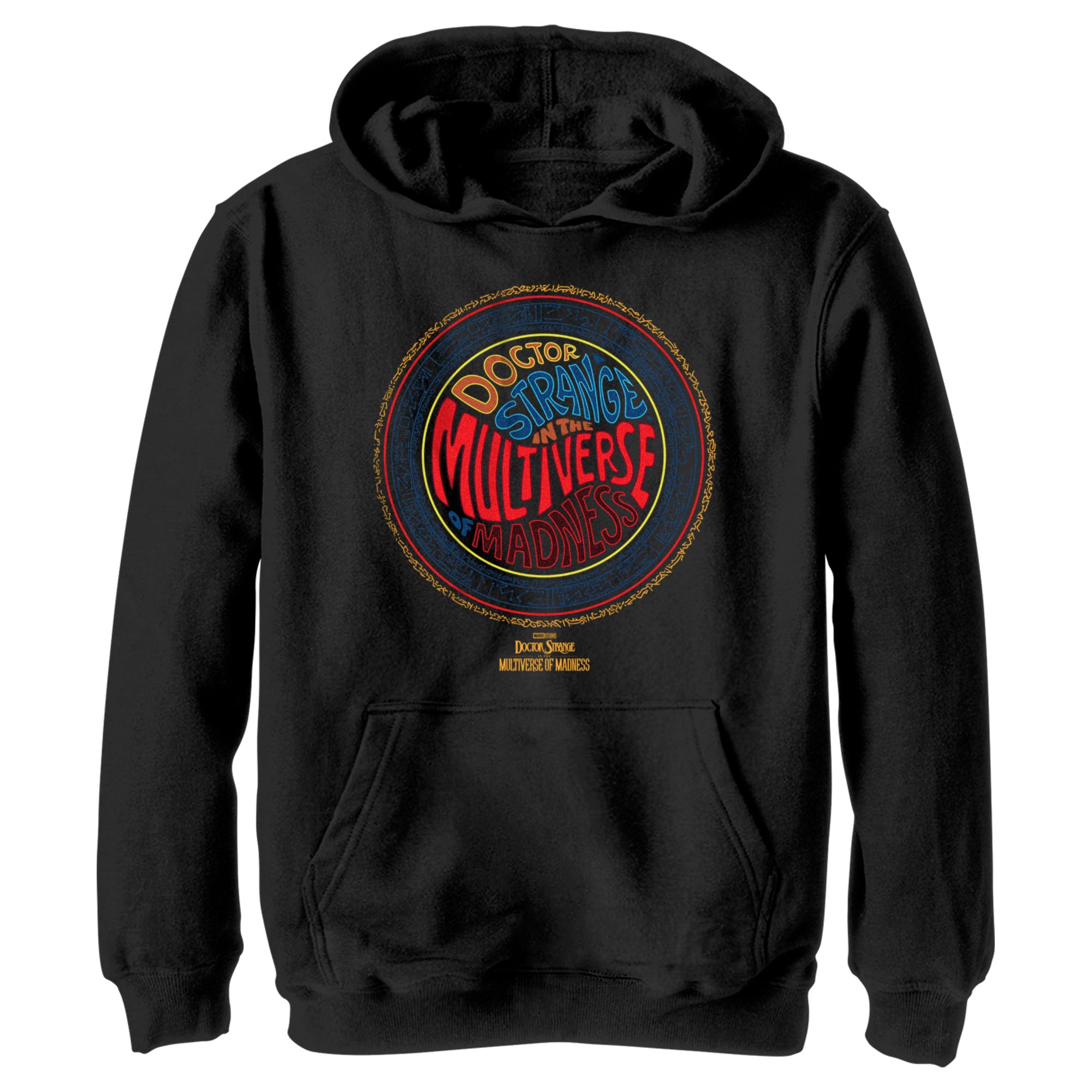 Boy’S Marvel Doctor Strange In The Multiverse Of Madness Retro Logo Pull Over Hoodie