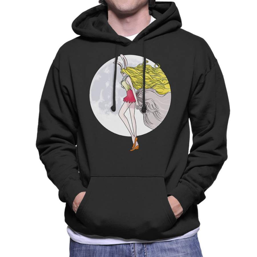 One Piece Carrot Full Moon Men’s Hooded Sweatshirt