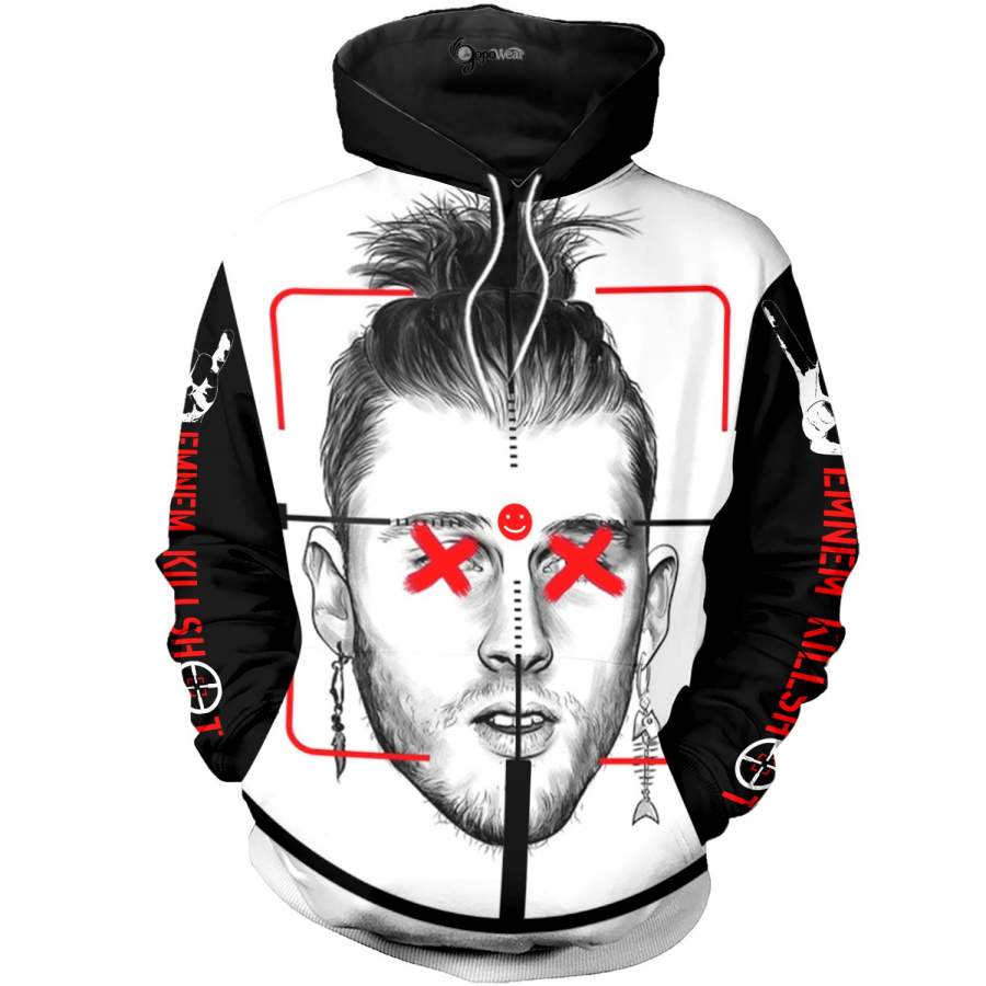 Eminem Killshot 3D All Over Printed Shirts For Men & Women