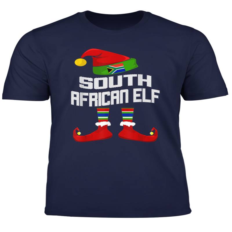 South African Elf Group Matching Family Christmas Gift Funny T Shirt