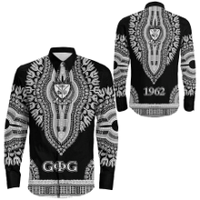 Africa Zone Shirt – Groove Phi Groove Dashiki Long Sleeve Button Shirt