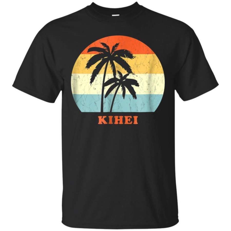 AGR Kihei Maui Vintage Sun  Surf Throwback Gift Tshirt Jaq T-shirt