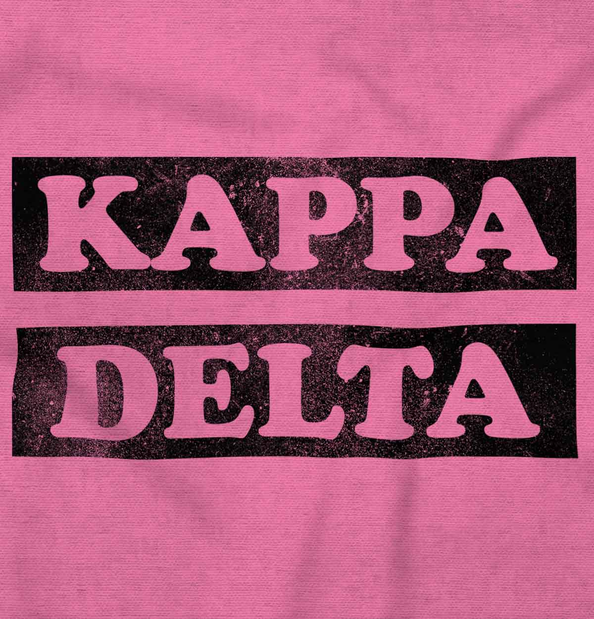 Kappa Delta Sister Junior Fit V-Neck T Shirt
