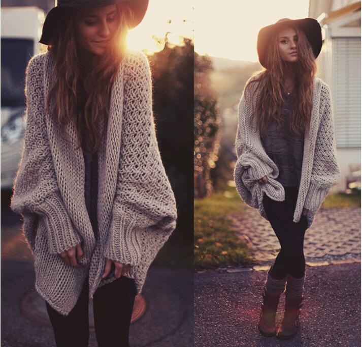 Autumn Winter Knitted Long Cardigans Women 2022 Fashion Long Sleeve Casual Loose Female Sweater alx