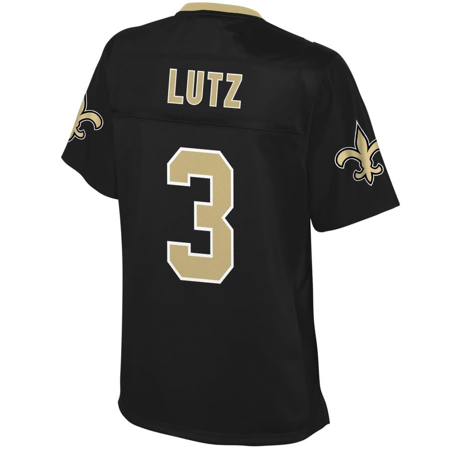 Wil Lutz New Orleans Saints NFL Pro Line Womens Team Color Player Jersey – Black