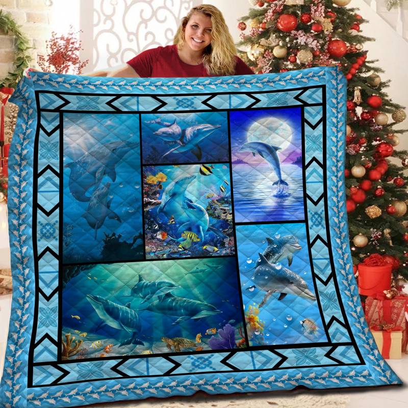 Dolphin JFJ4854 Quilt