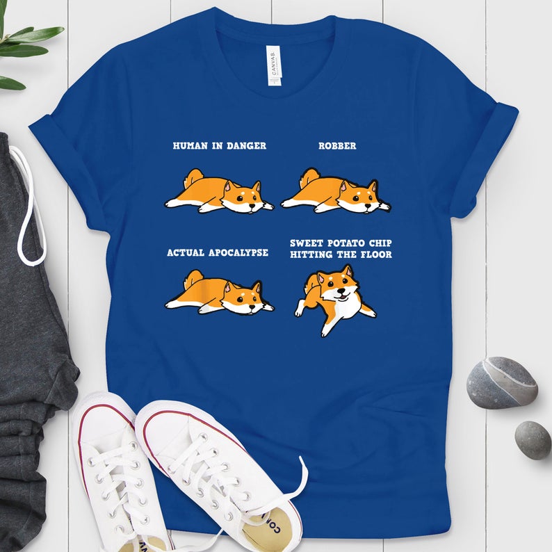 Shiba Inu Dog Dad Shirt