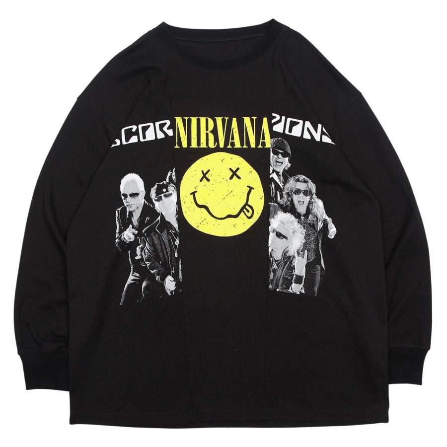 “NIRVANA” smile sweatshirt