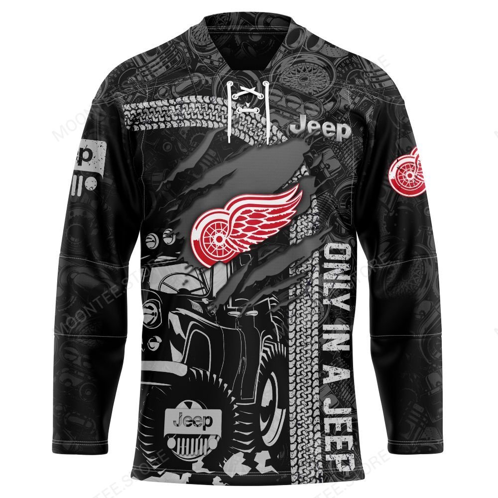 02DetroitRedWings001 | CUSTOMIZE YOUR NAME & NUMBER | HOT SALE 3D PRINTED