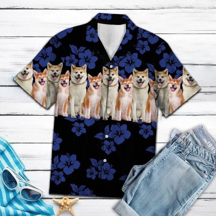 Awesome Akita Hawaii Shirt For Men And Women Ha15848