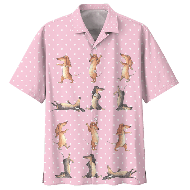 Dachshund Hawaii Shirt Ha12697