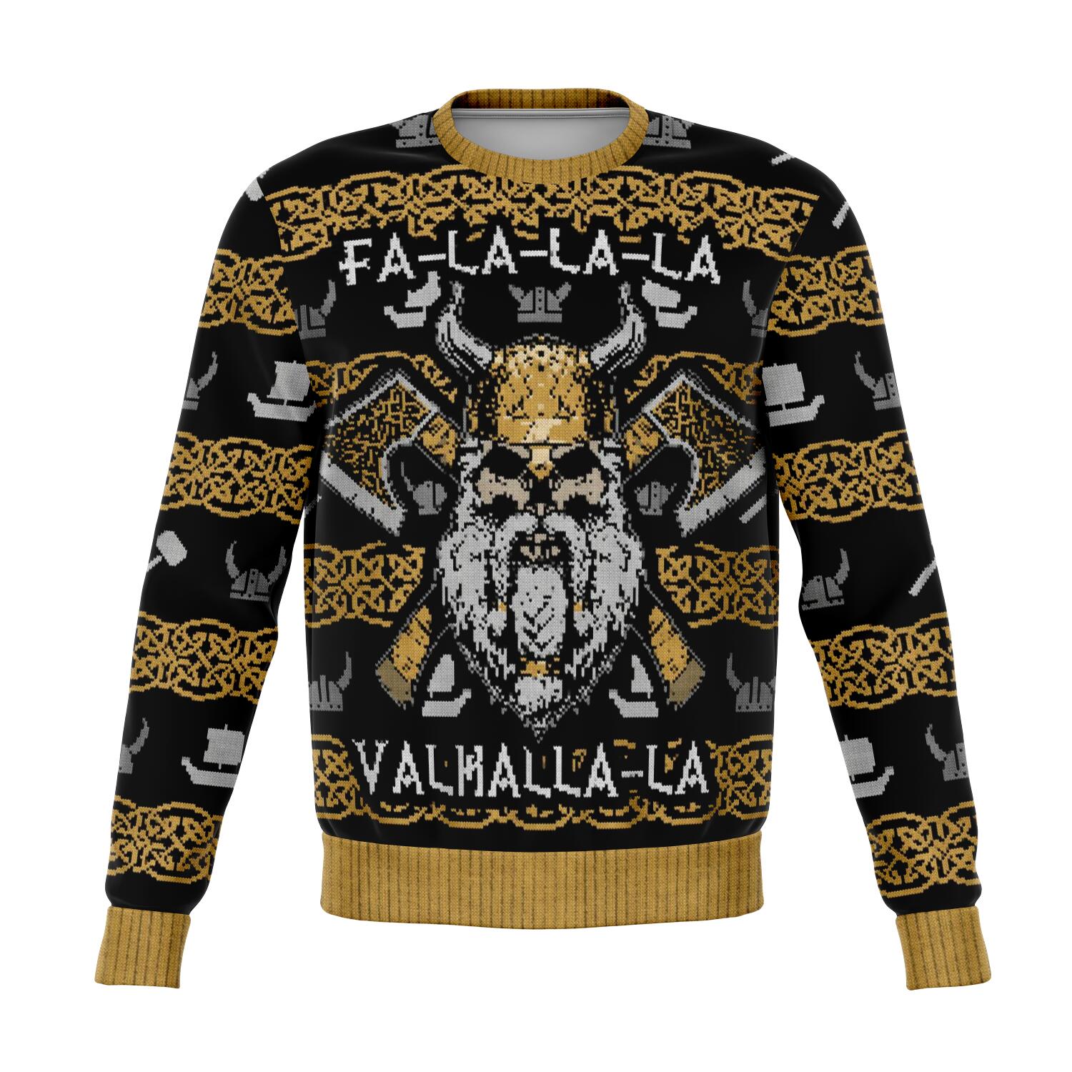 Valhalla – Vikings Ugly Christmas Sweater / Sweatshirt