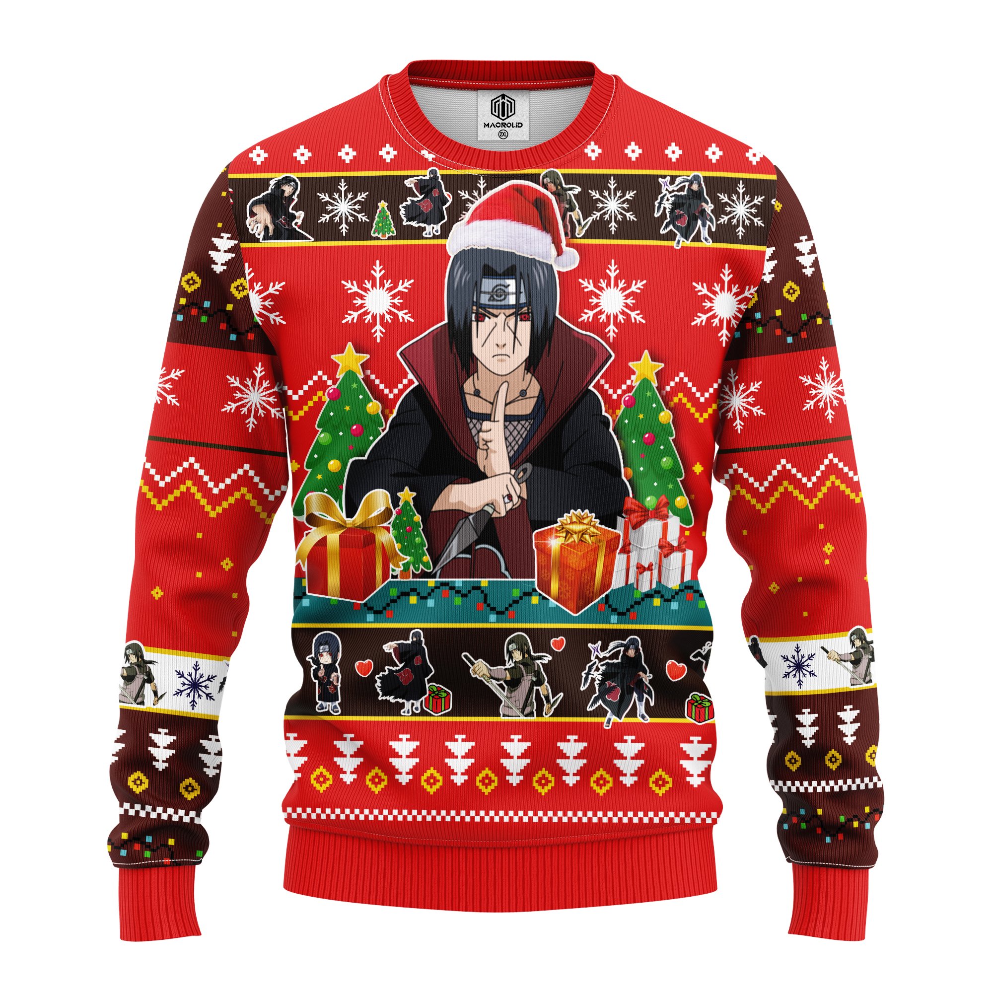 uchiha itachi naruto 2 ugly christmas sweater – Amazing Gift idea – thanksgiving gift