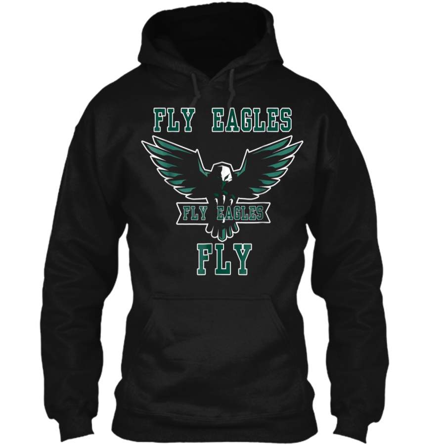 Fly Eagle Fly Eagles Fly  Eagles Philadelphia Fan Pullover Hoodie 8 oz