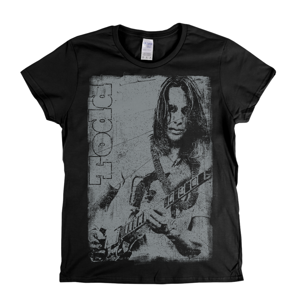 Todd Rundgren Close Up Womens T-Shirt