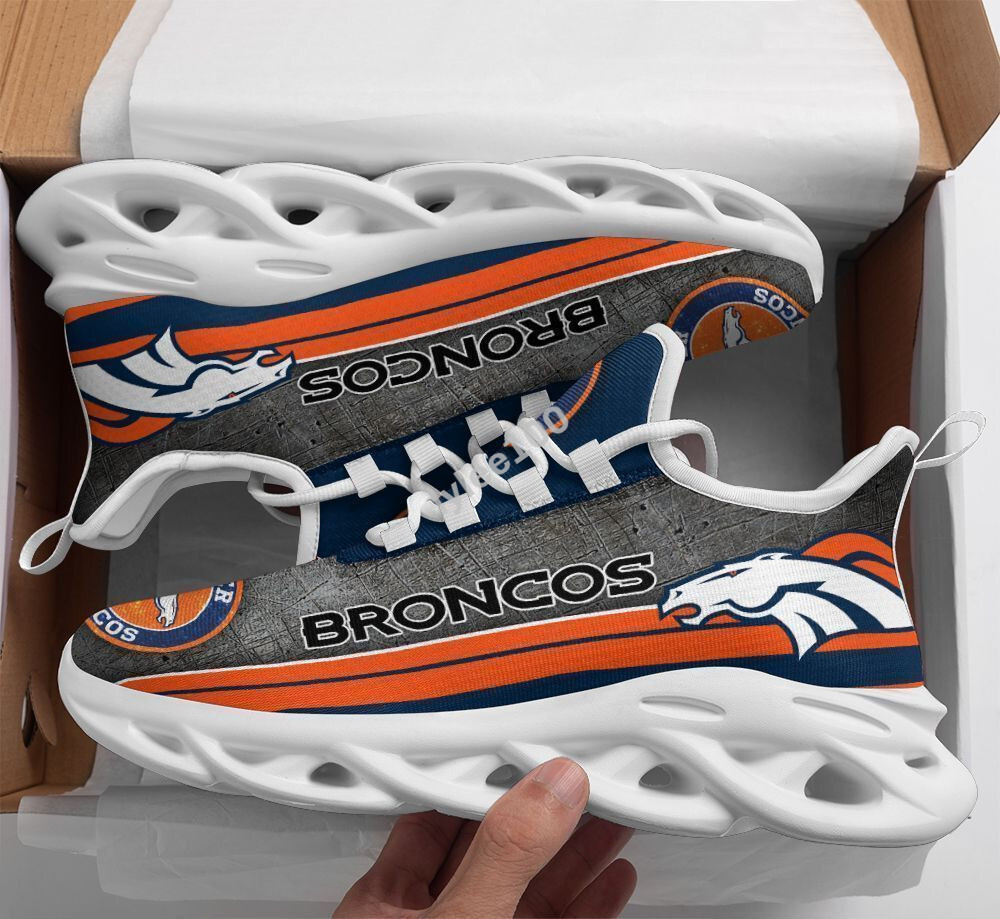 Denver Broncos Max Soul Sneakers, Sports Shoes, Shoes For Men And Women Wh12