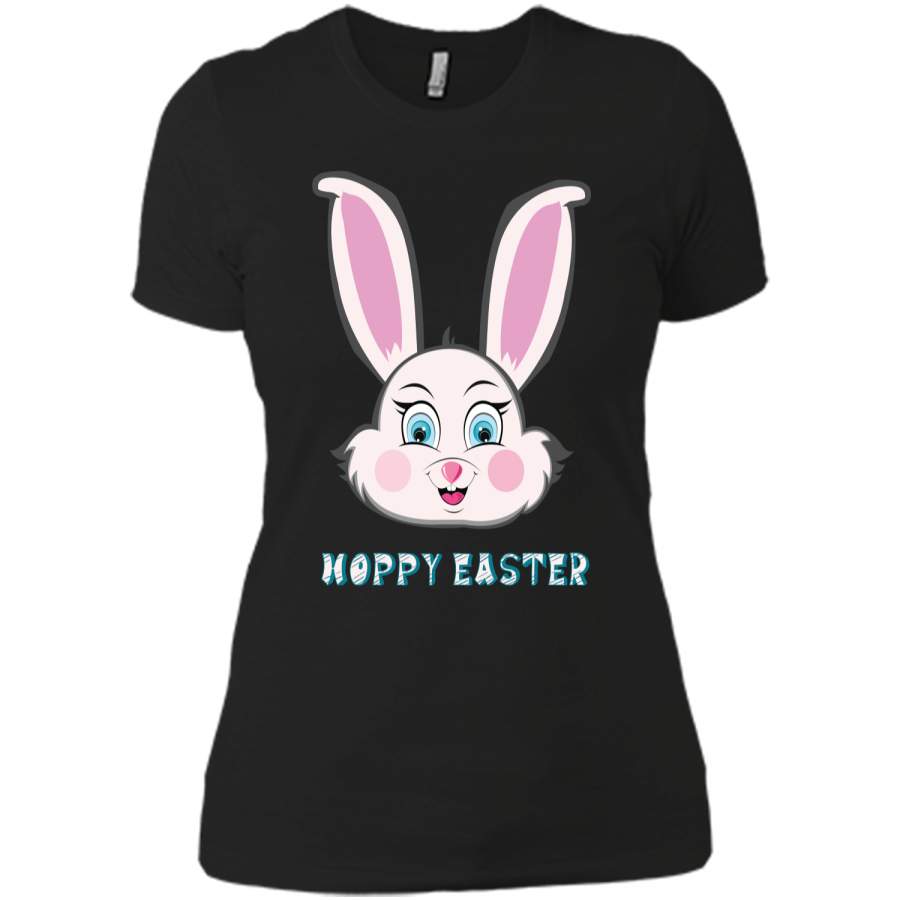 Cute Bunny Easter Day Shirt for Women and Kids1 Next Level Ladies Boyfriend Tee