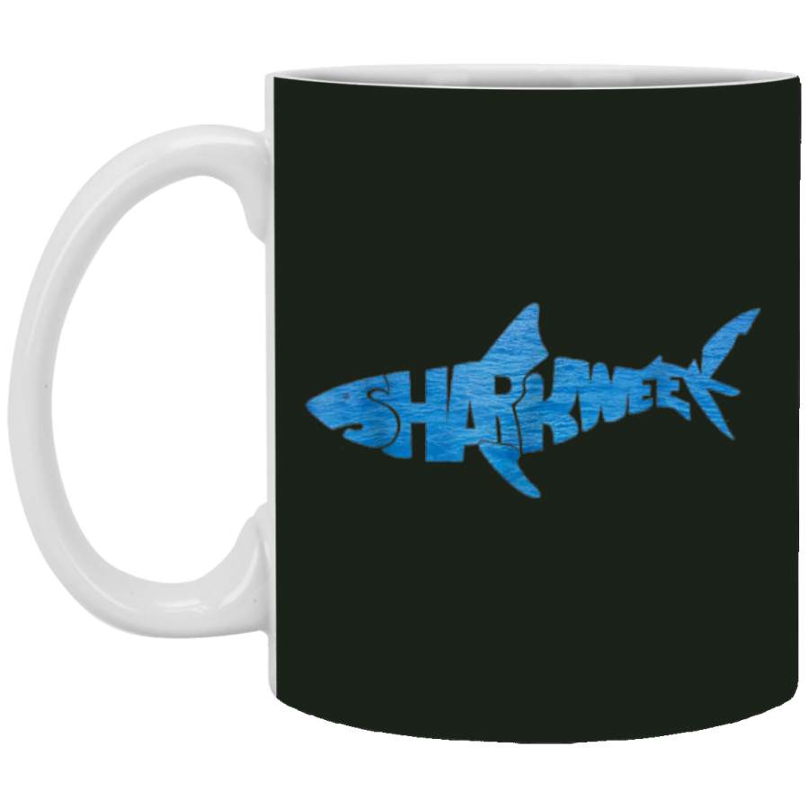 Week of The Shark Mug   New 2018 Novelty Graphic