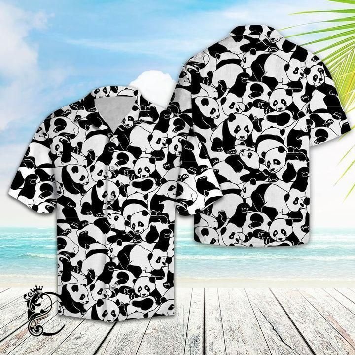 Beach Shirt Discover Cool Lovely Panda Hawaiian Shirt- Chillicothemall