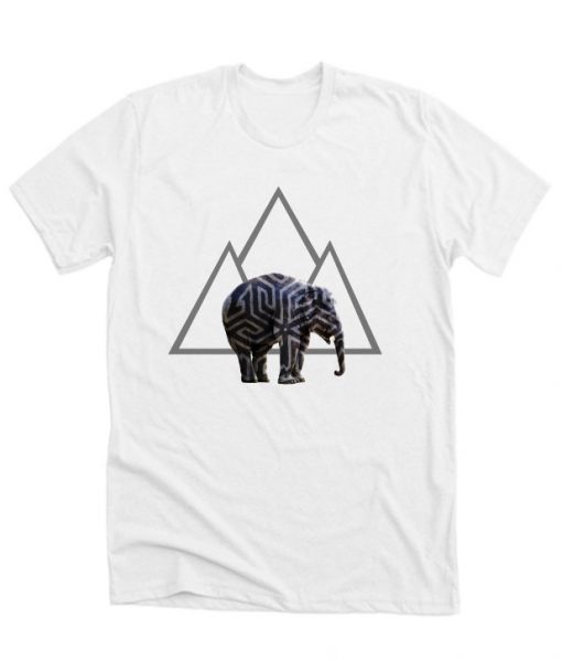 Elephant Tribe Mountain RS  T shirt