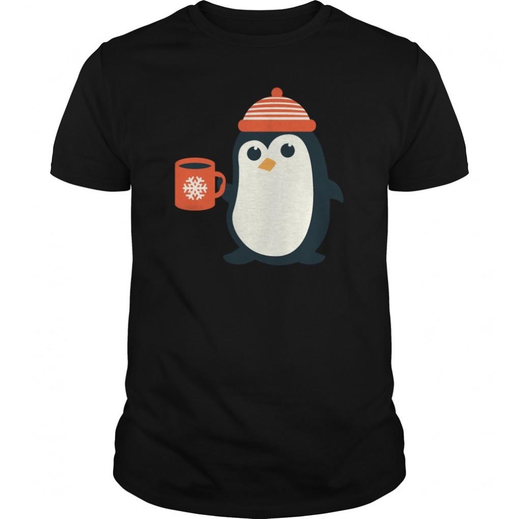 Penguin Cute Winter Snow Guys Tee 828371297