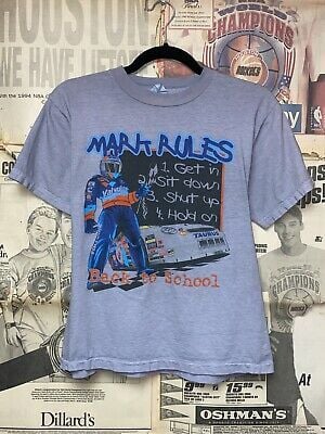 Vintage Vtg 90s Mark Martin Nascar T Shirt 2769