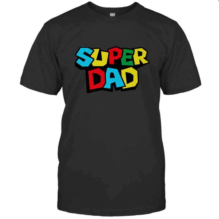 Super Dad like a Mario’s classic bros vintage and classic Men’s T-Shirt