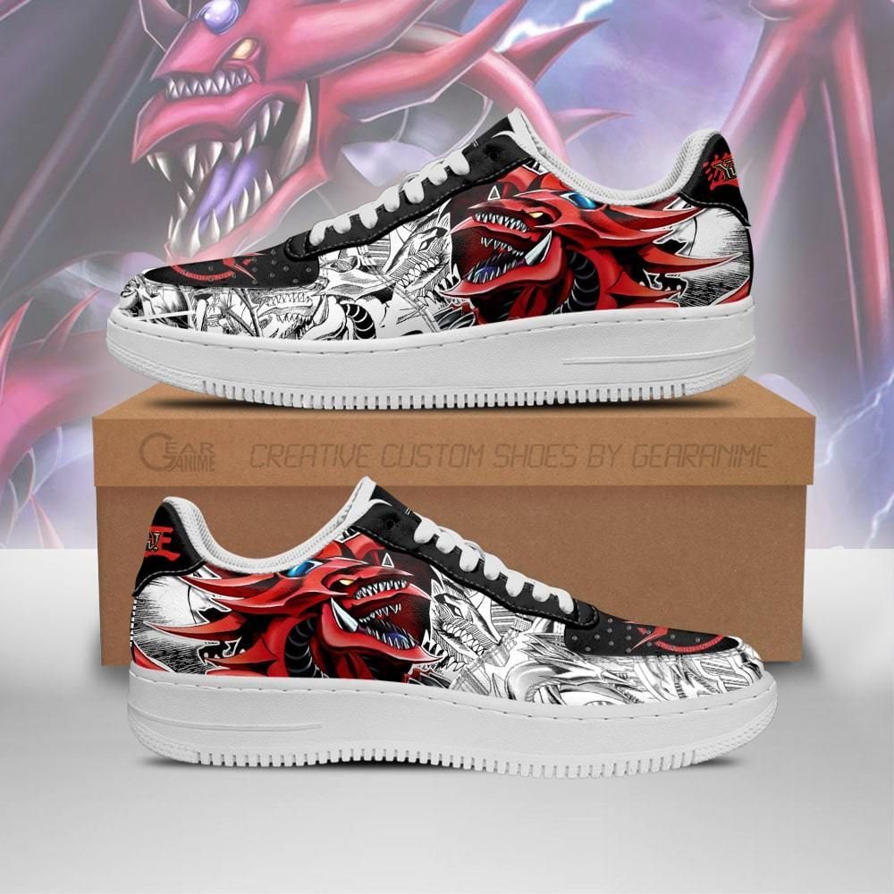 Yugioh Shoes Slifer The Sky Dragon Sneakers Yu Gi Oh Anime Shoes Unisex Men Women