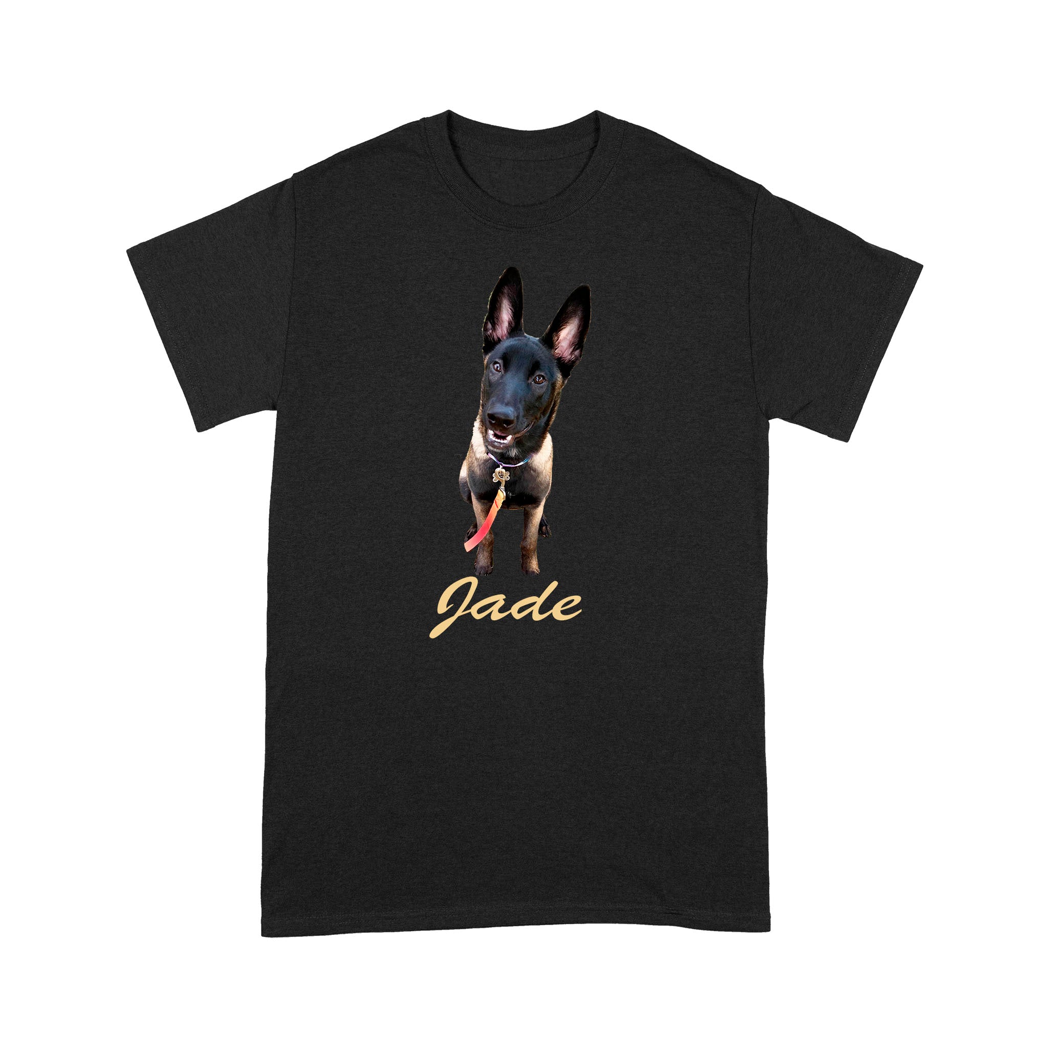 Jade –  Custom Illustrated Pet Personalized – T- Shirt