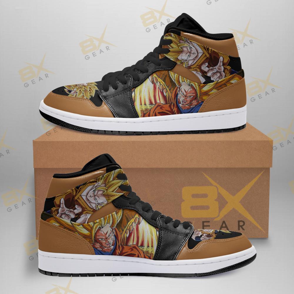 Goku Shoes Super Saiyan Dragon Ball Jordan Sneakers H11021