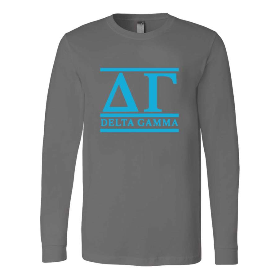 Dg Delta Gamma Classic Sorority Long Sleeve T-Shirt