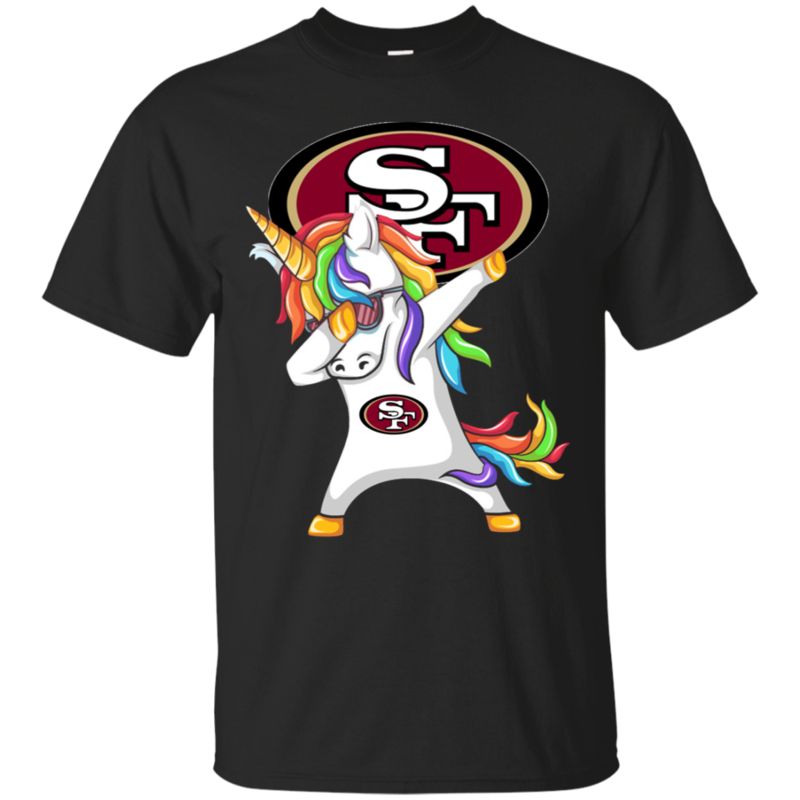 Unicorn Dabbing San Francisco 49ers T shirt – Orchid Store