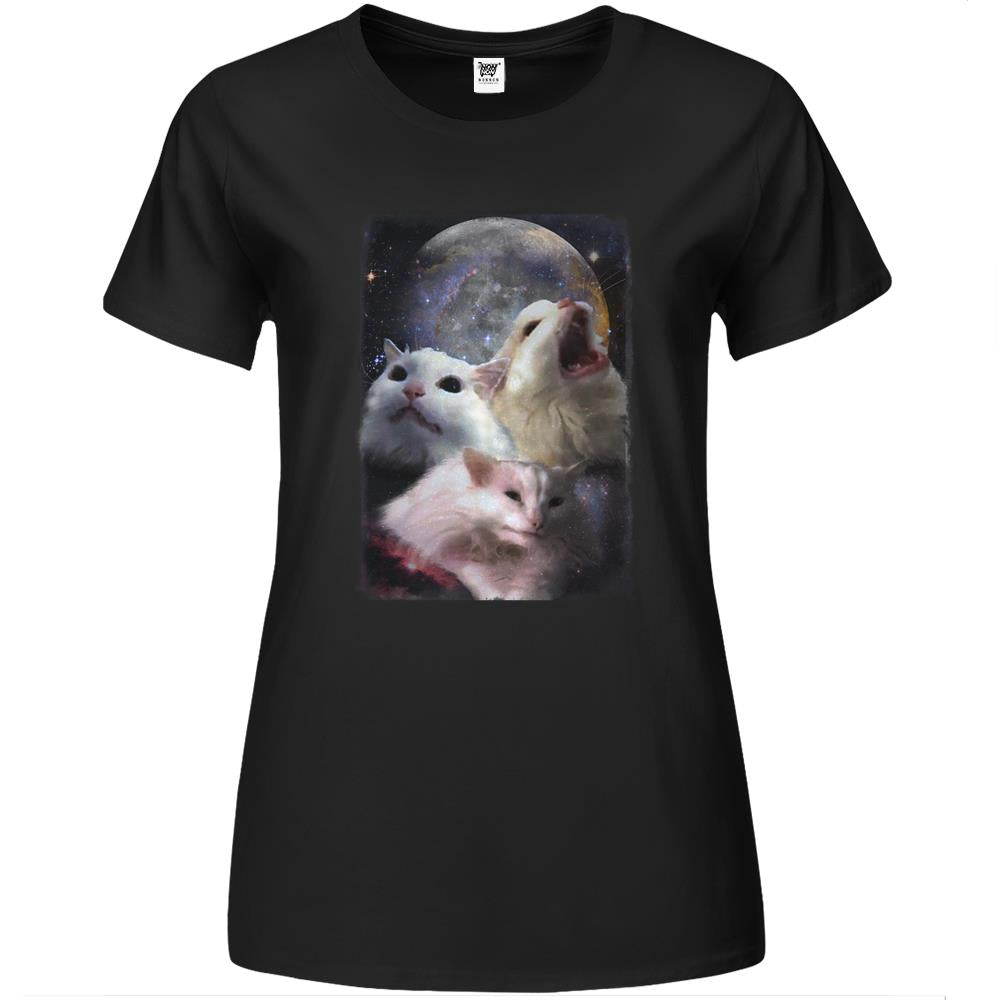 Triple Thurston Moon Cats! Premium Womens T Shirts