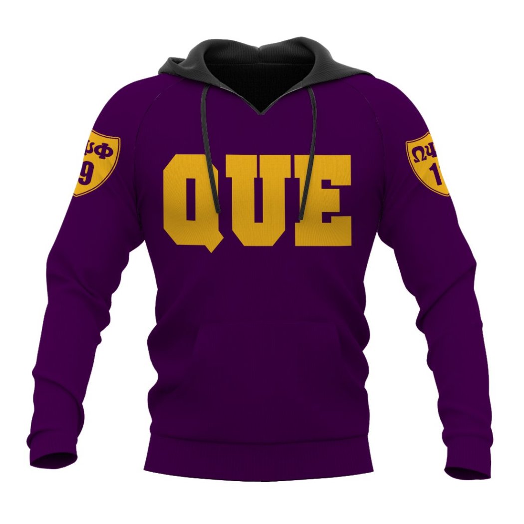 Omega Psi Phi Que 1911 All Over Print