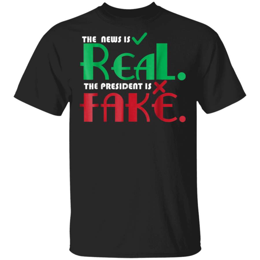 Fake President News Impeach 45 Shirt