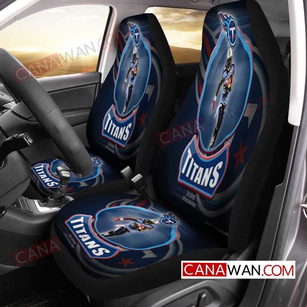 Tennessee Titans Style201 3D Customized Personalized Car Seat Cover